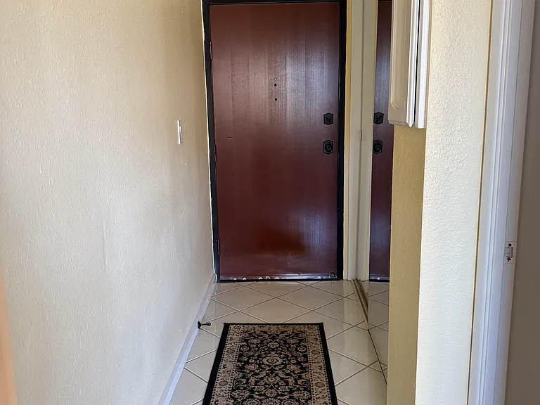 mirrored hallway closets