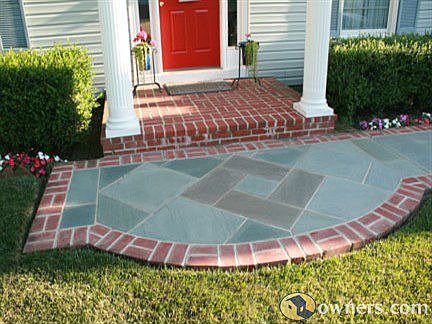 New front walkway