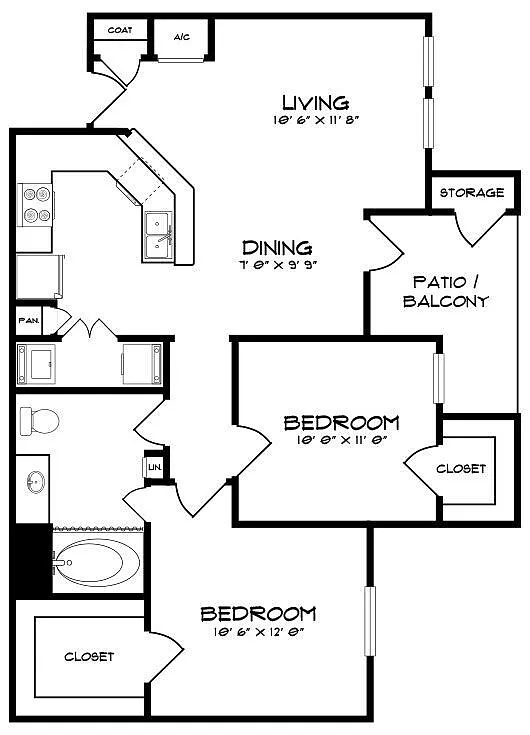 Floor plan C1