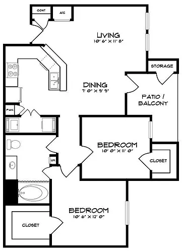 Floor plan C1