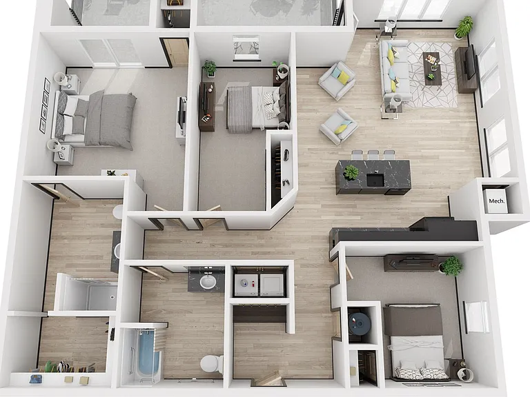 Galloway Flats | Luxury Living with all the amenities! $500 Deposit! — Photo 36