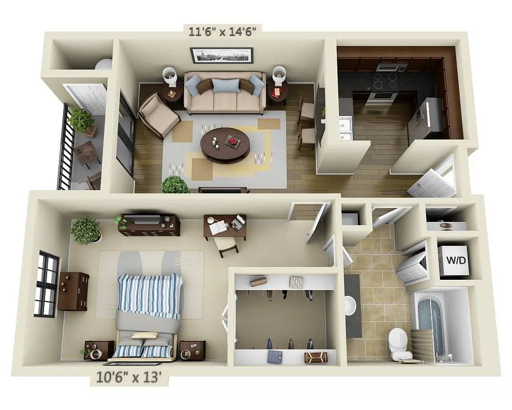 Floor plan Cole