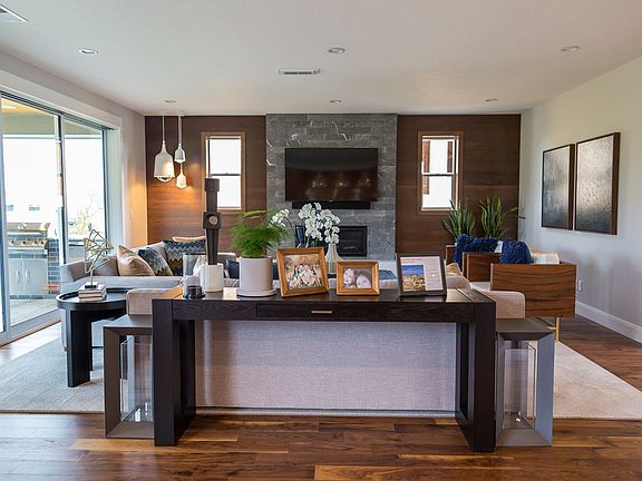 Open floor plan makes entertaining a breeze