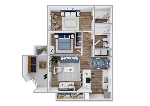 Floor plan B3