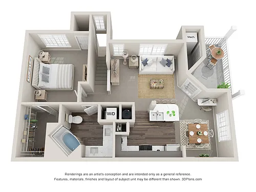Floor plan Dogwood II