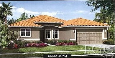 This photo is an artist's rendering and may not reflect the actual exterior colors on the home that 