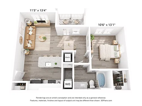 Floor plan A2 Live Local