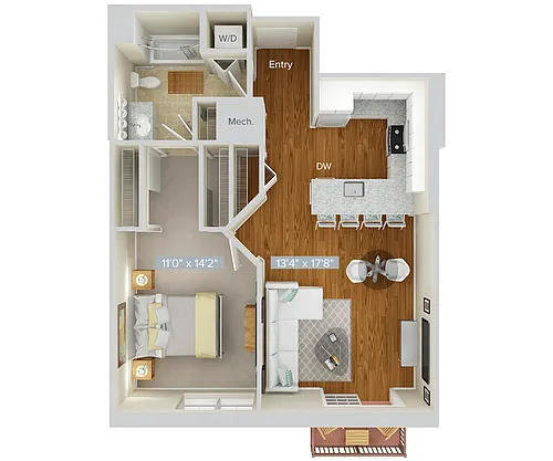 Floor plan A12-754-420