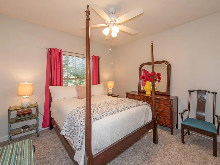 Downstairs guest room.