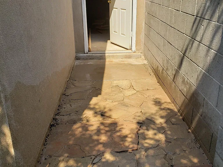 Garage access from backyard