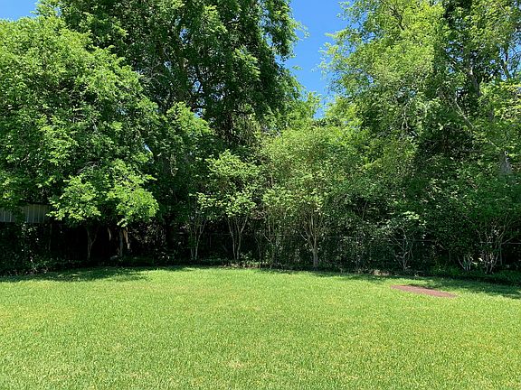Large fenced in backyard