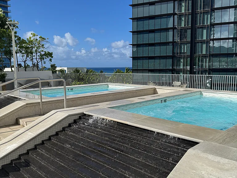 double hot tubs with a view