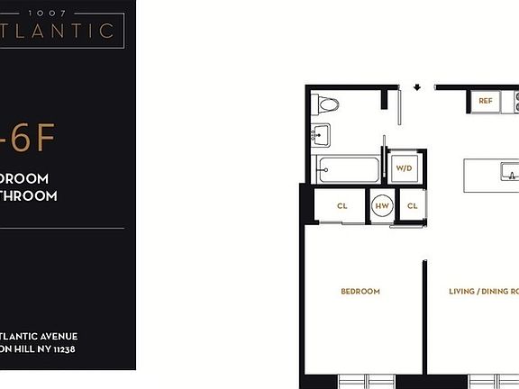2nd image of 1007 Atlantic Ave APT 6F