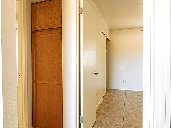 Unfurnished apartment interior at Fairway Vistas Condominiums.
