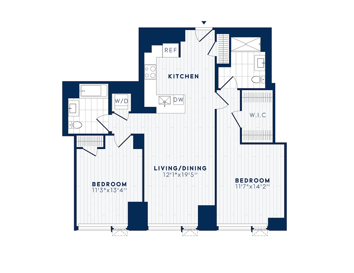 Floor plan B7