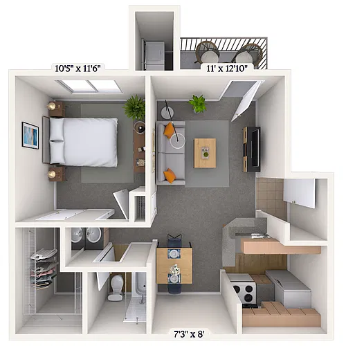 Floor plan The Carlton