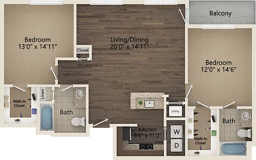Floor plan Laurel