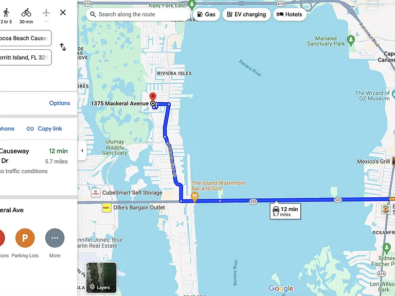 Drive to Cocoa Beach