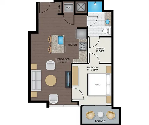 Floor plan 11F5
