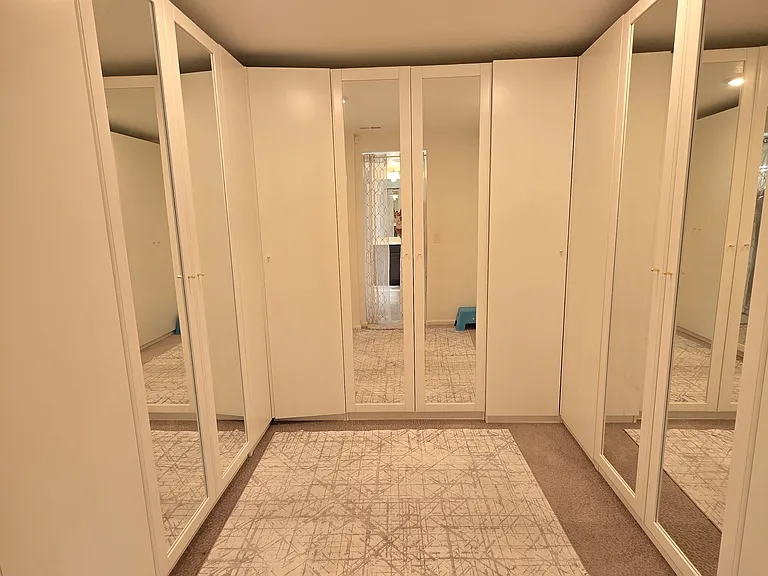 Fully finished Master Bedroom Walk-in Closet