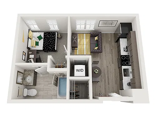 Floor plan A1
