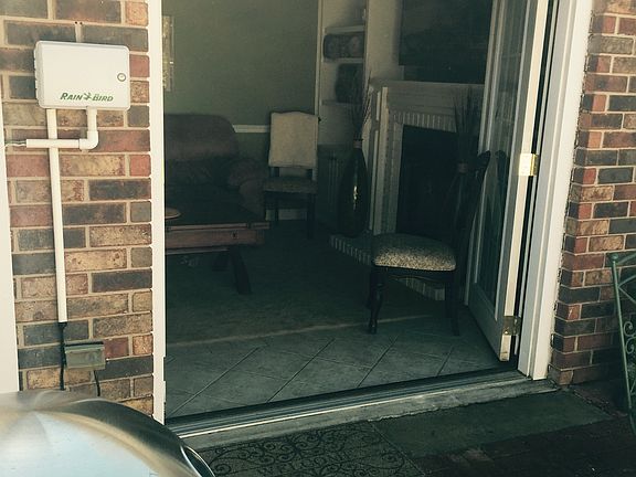Patio with French doors 