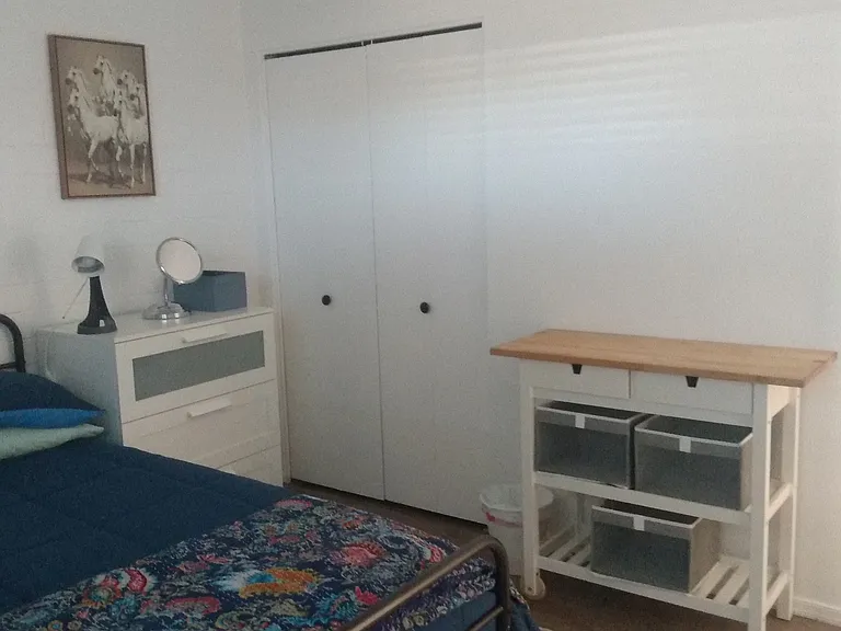 bedroom 1 with closet 2