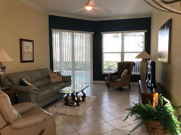 family room overlooking pool