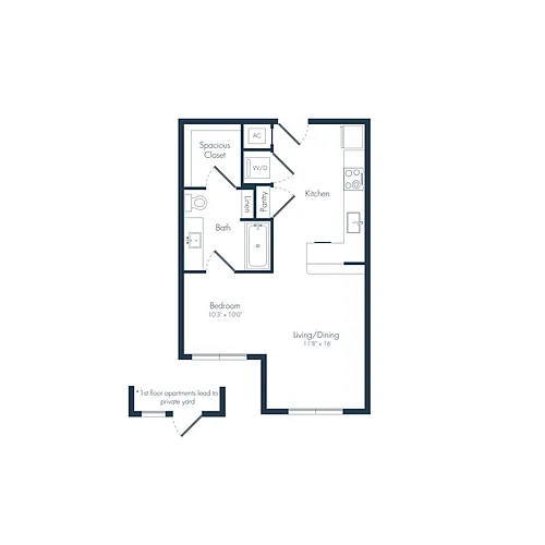 Floor plan E1