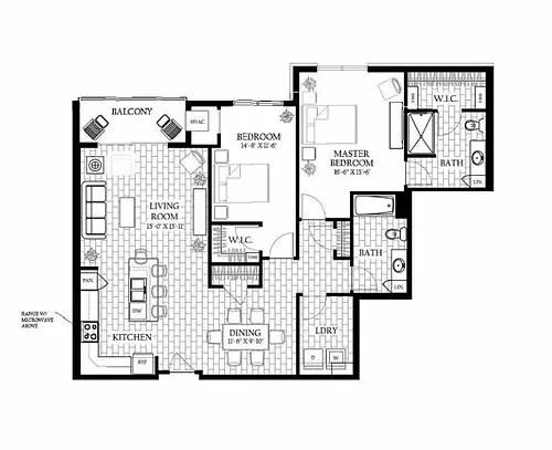 Floor plan D4