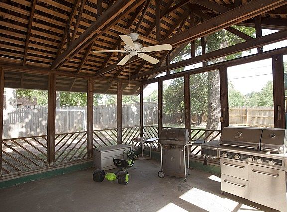 Screened porch