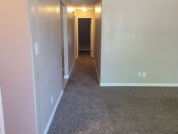 Hallway and living room