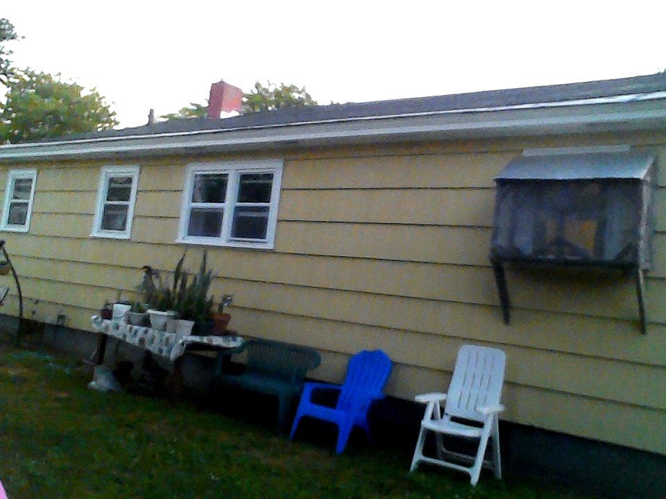 Backside of house