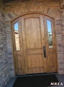 Solid Wood Entry Door