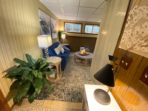 Entry view as soon as you enter the coded lock door.