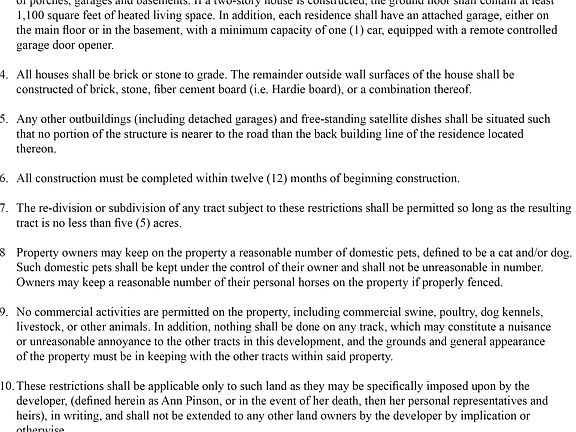 Building regulations