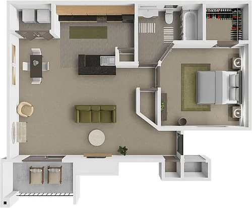 Floor plan Monterey