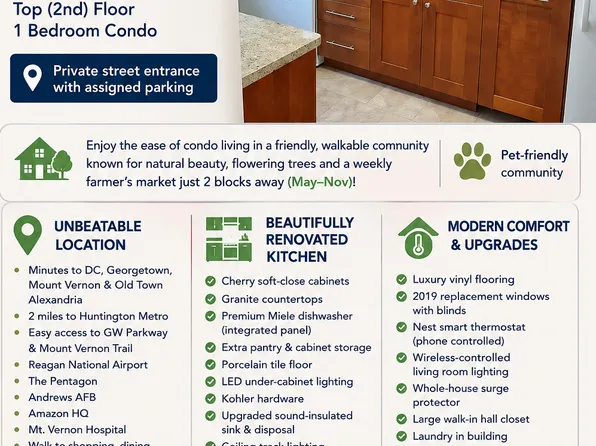 6604 Boulevard Vw APT B-1, Alexandria, VA 22307
