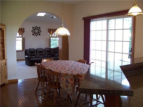 Kitchen into Family Room