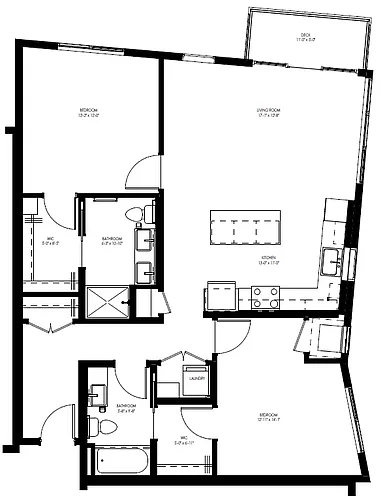 Floor plan C2 - Penthouse
