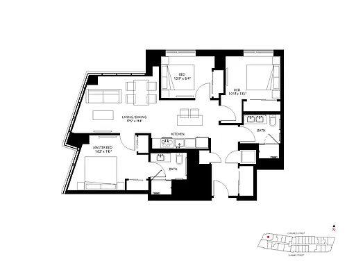 Floor plan 3-A