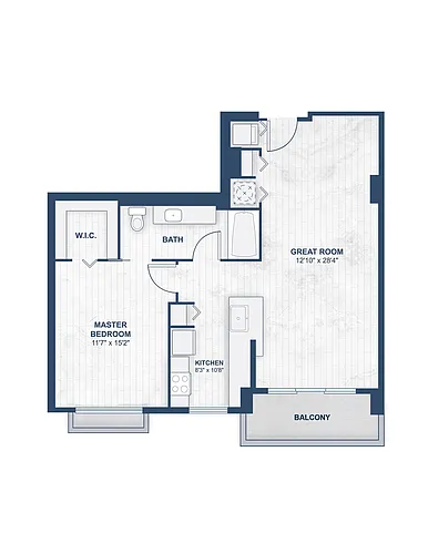 Floor plan 1/1 CAPRI