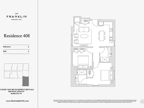 2nd image of 280 W 132nd St #508