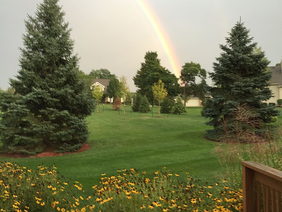 deck edge with rainbow!