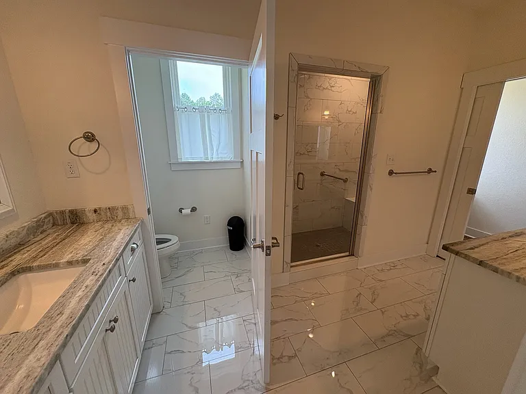 bathroom/water closet