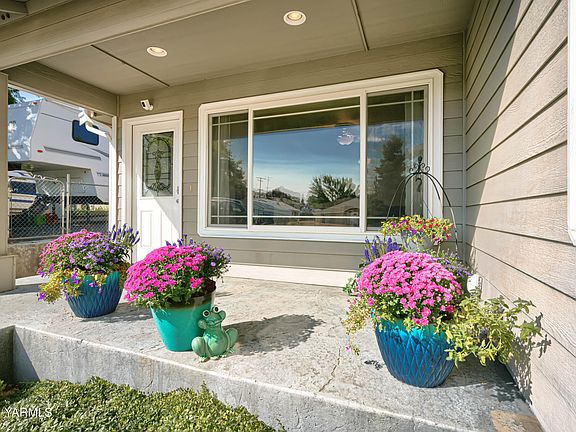 Front entry and patio