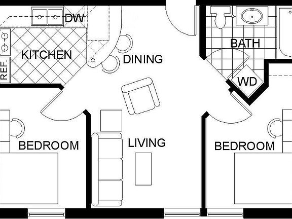 2nd image of 700 S Gregory St APT 524