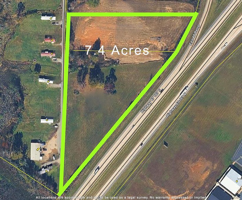 1st image of 7.4 Acres Hwy #167