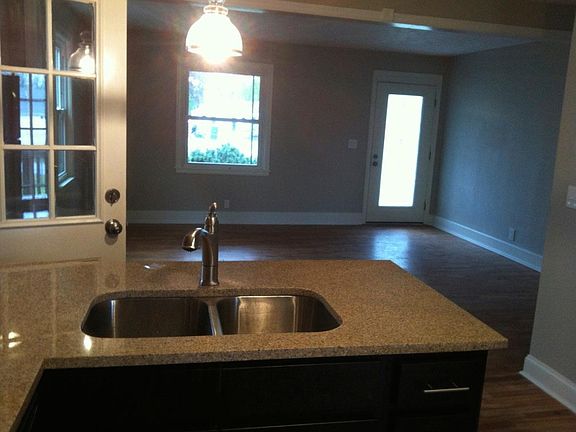 Sitting room open to kitchen
