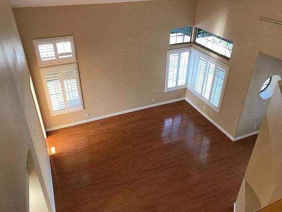 View of living room from balcony